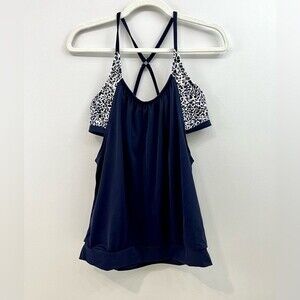 Athleta Zimbabwe Tankini Top 36B/C